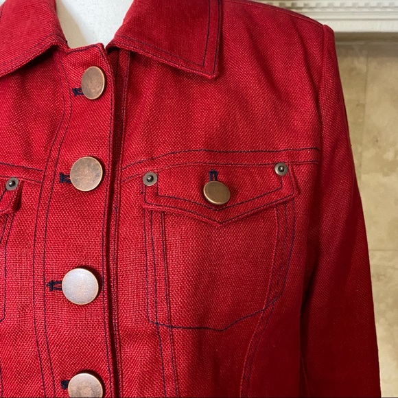 G.E.T Red Jacket size M - Picture 3 of 12